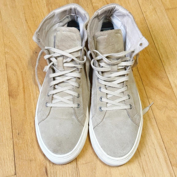 Saks Fifth Avenue Suede High Tops size 10.5 - Picture 2 of 7